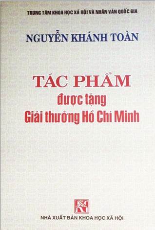 Nguyễn Khánh Toàn - Tác phẩm giải thưởng HCM - Atabook.com