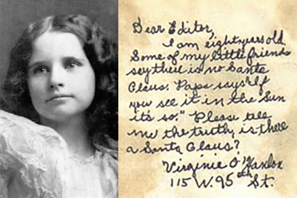 Virginia O’Hanlon và lá thư gốc gửi báo
