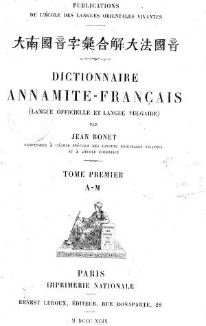 Từ điển Việt Pháp Jean Bonet