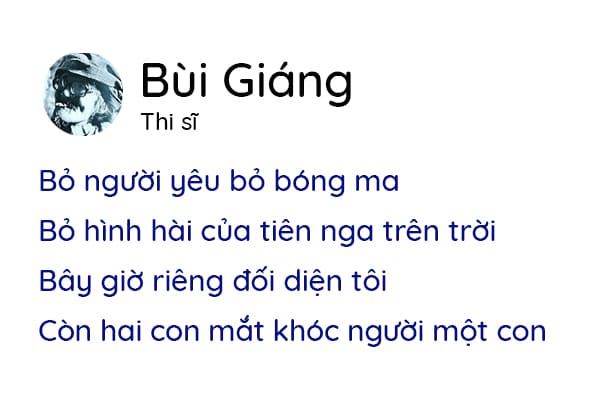 Bùi Giáng - Mắt buồn