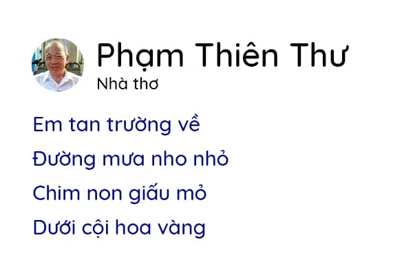 Phạm Thiên Thư - Ngày xưa Hoàng Thị