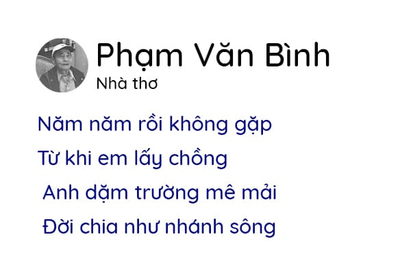 Chuyện tình buồn (Thơ Phạm Văn Bình) | Atabook.com