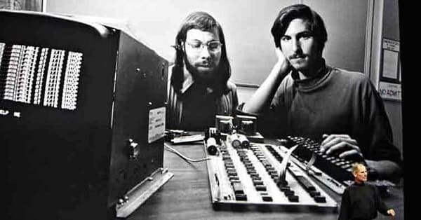 Steve Jobs, Steve Wozniak lúc sáng lập Apple